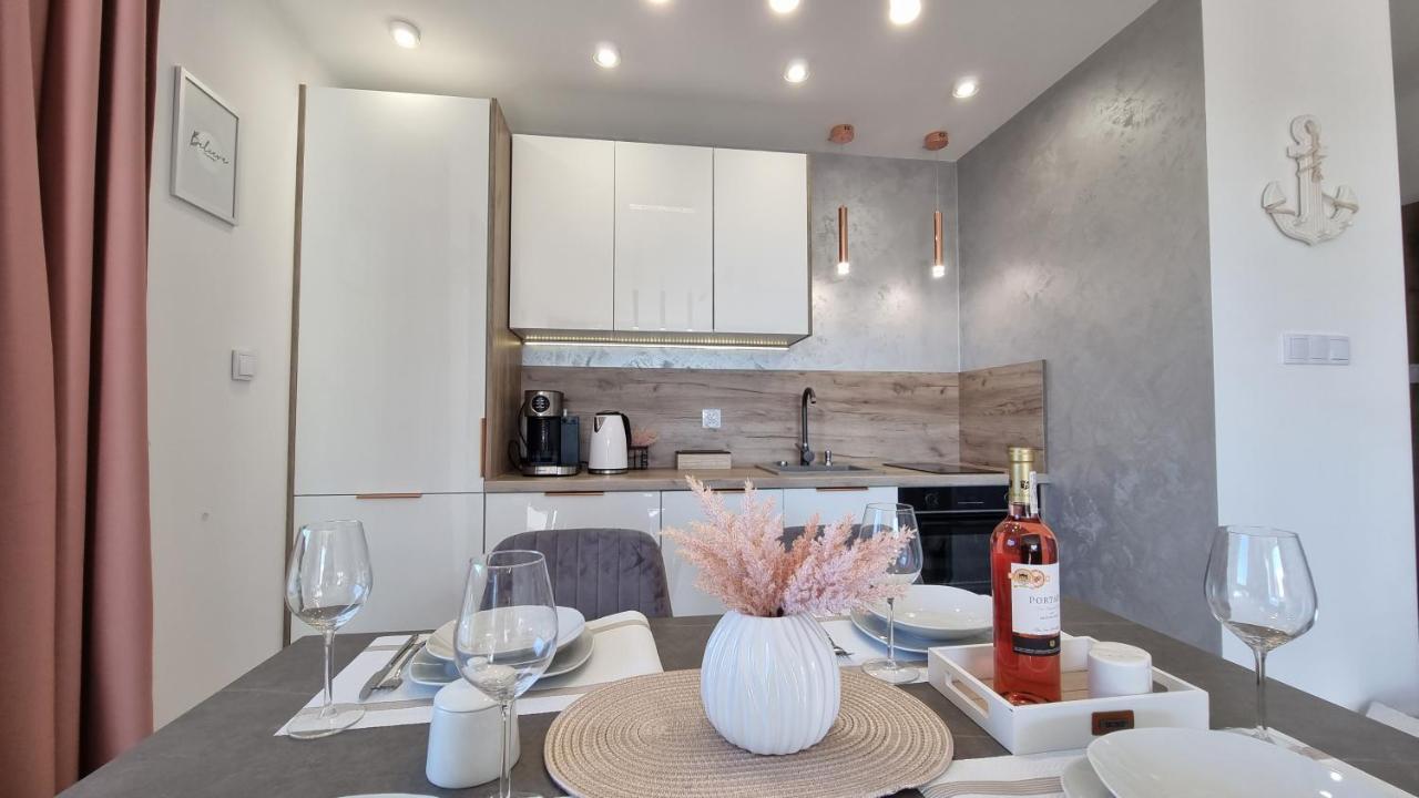 Apartament Perla Zachodu View & Spa Sagaris Dziwnow Leilighet Eksteriør bilde