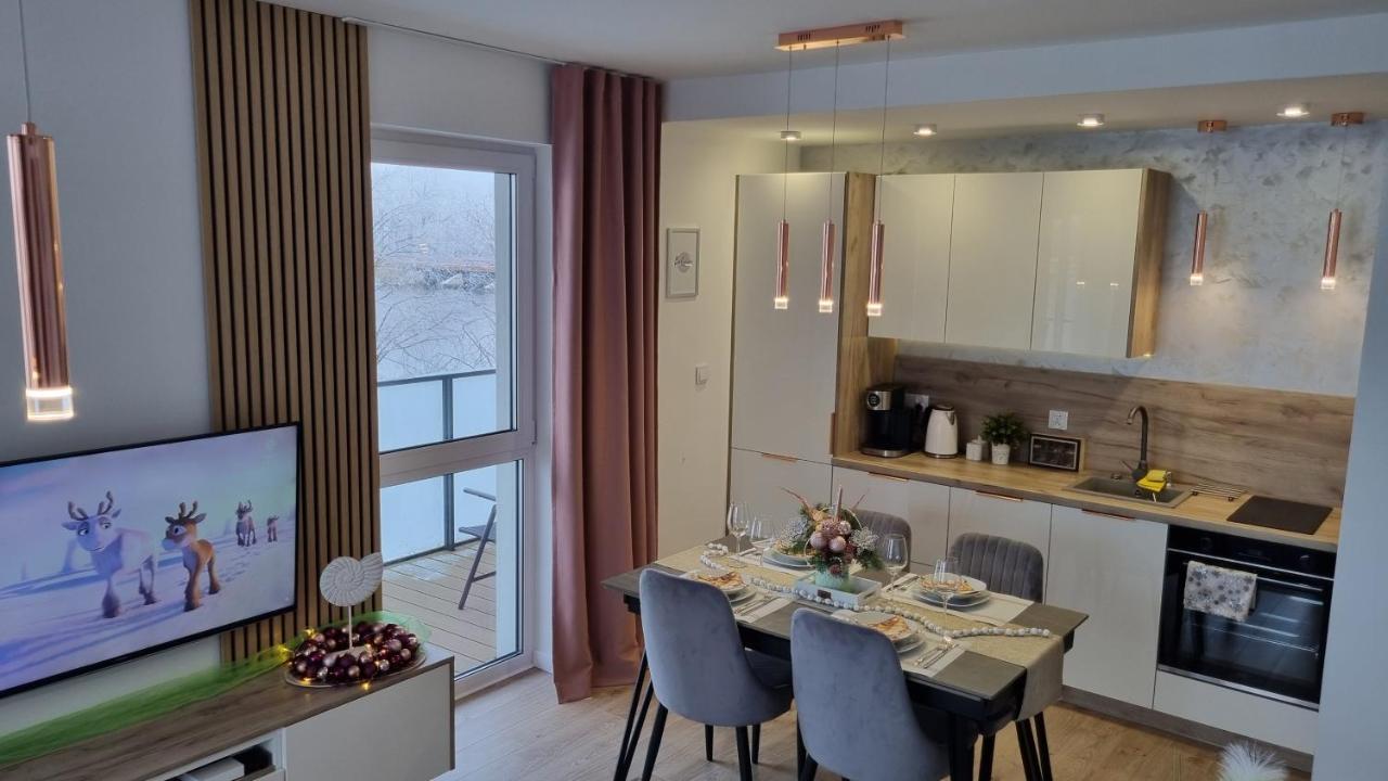 Apartament Perla Zachodu View & Spa Sagaris Dziwnow Leilighet Eksteriør bilde